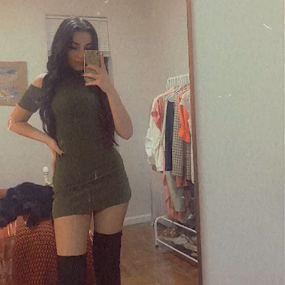 Sweater dress